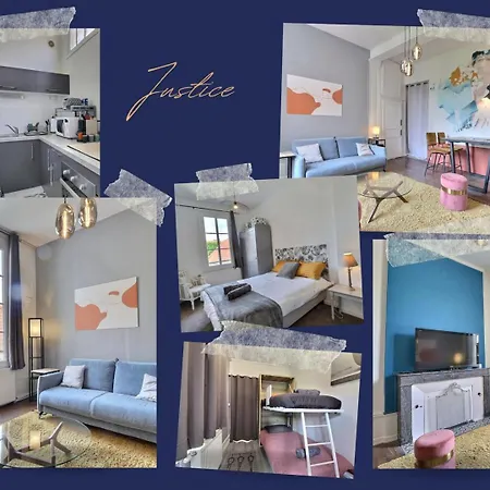 Le Justice - Calme Lumineux Coeur Du Bouchon Wifi Апартаменты Труа